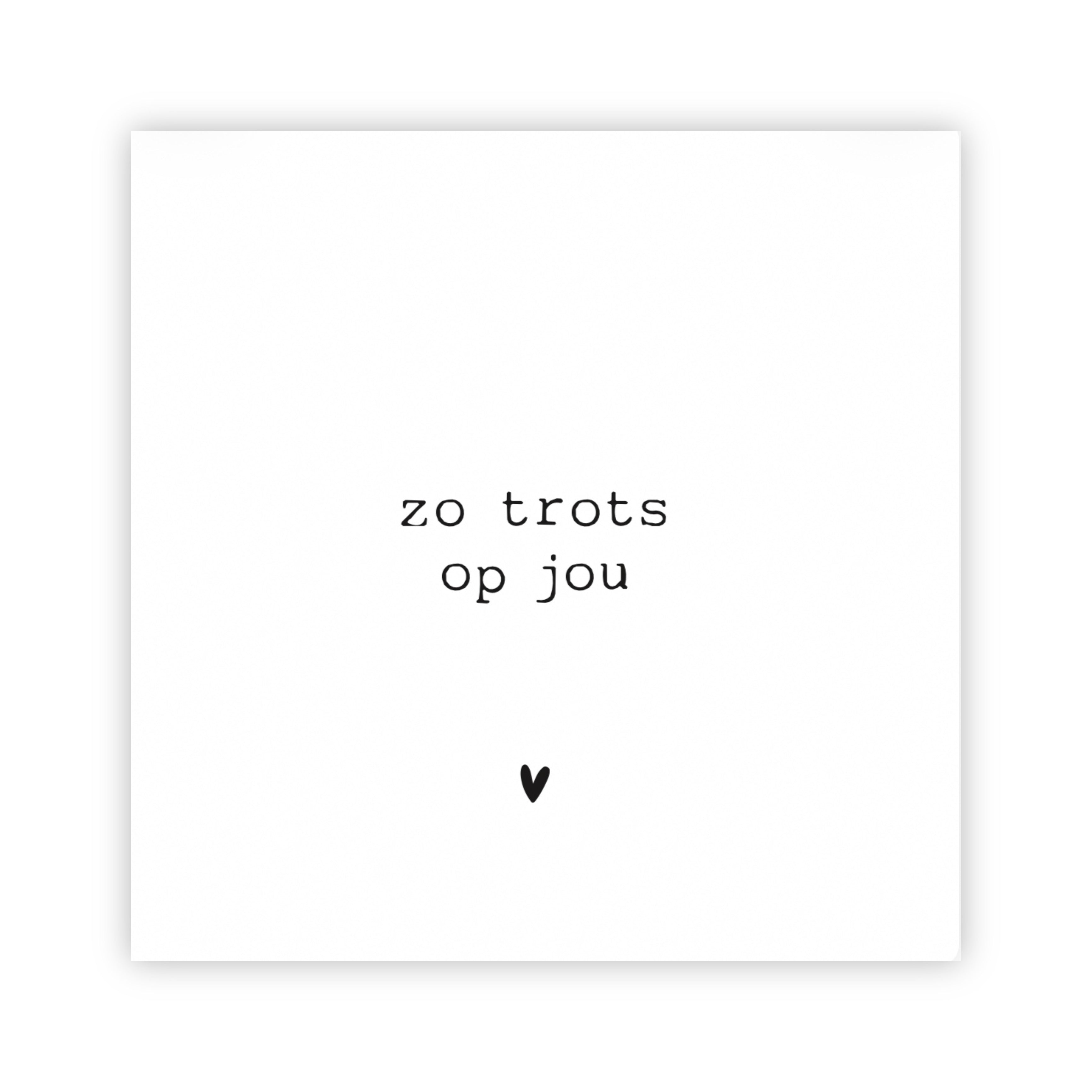 Forex tegeltje | Zo trots op jou