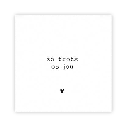 Forex tegeltje | Zo trots op jou