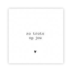 Forex tegeltje | Zo trots op jou