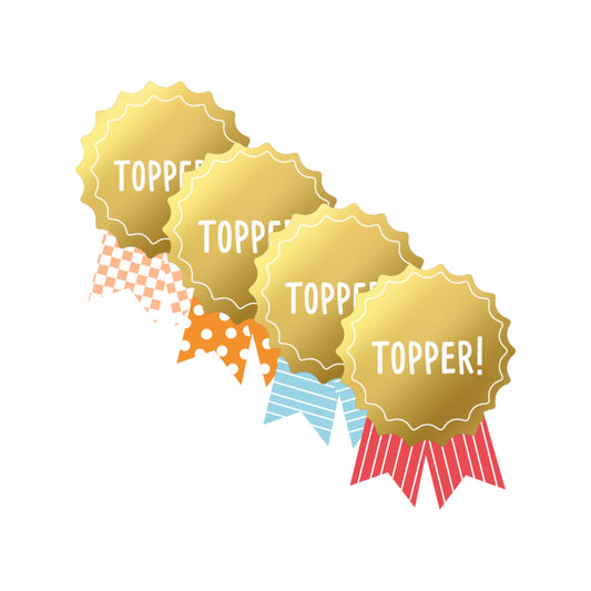 Cadeaustickers | Topper 10 stuks