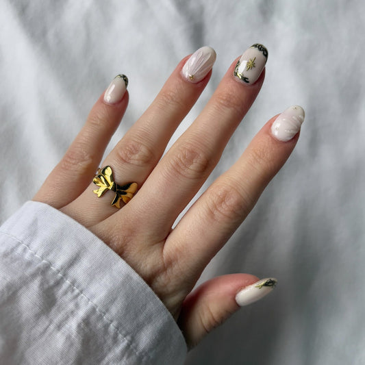 Ring | Silke goud