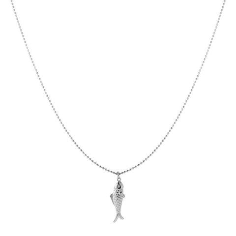 Ketting | Nora zilver | Lange ketting