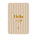 Wenskaarten | Set van 20 met goudfolie