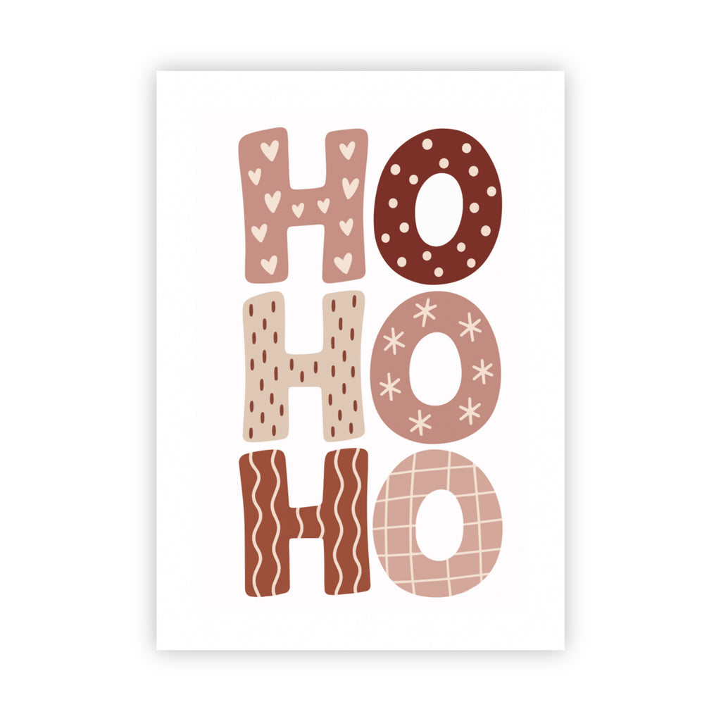 Kerstkaart | Ho ho ho