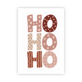 Kerstkaart | Ho ho ho