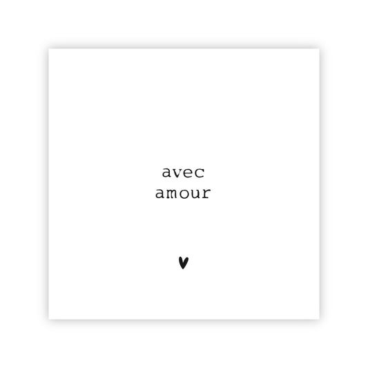 Forex tegeltje | Avec amour