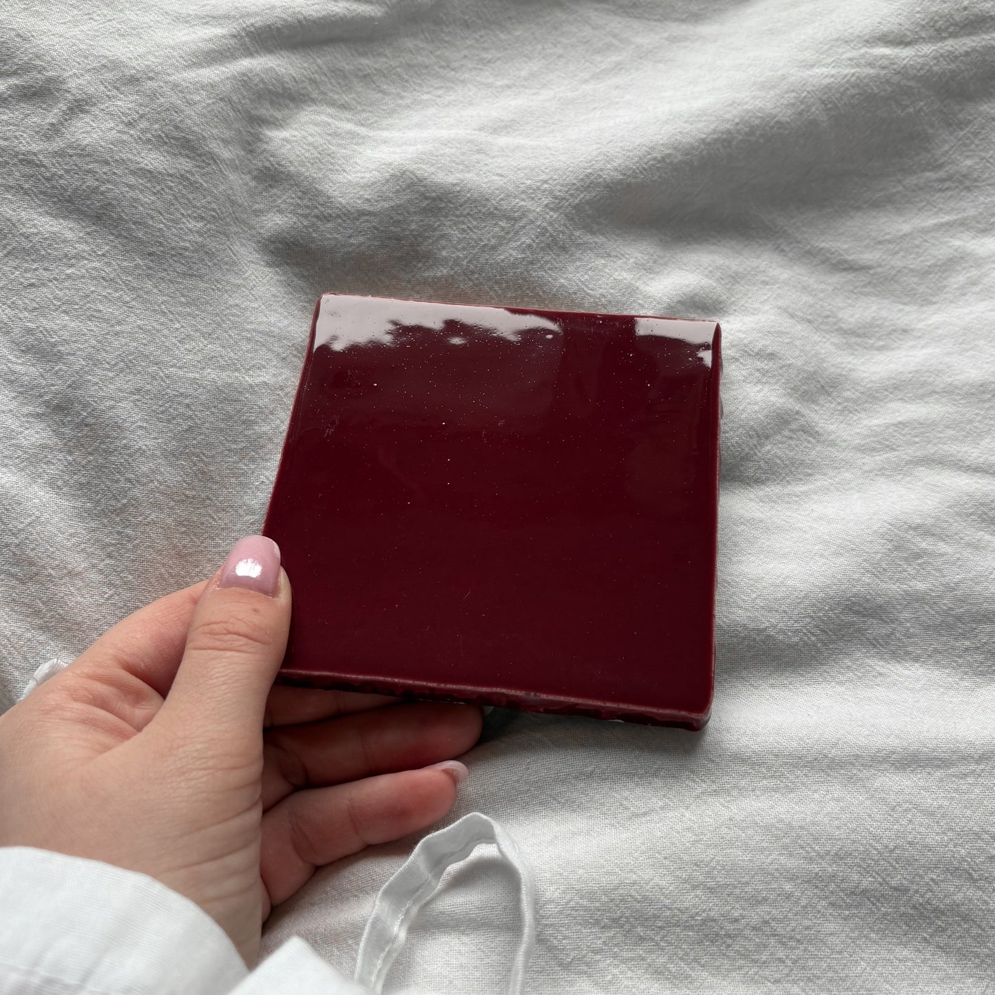Tegeltje | Rood - personaliseer