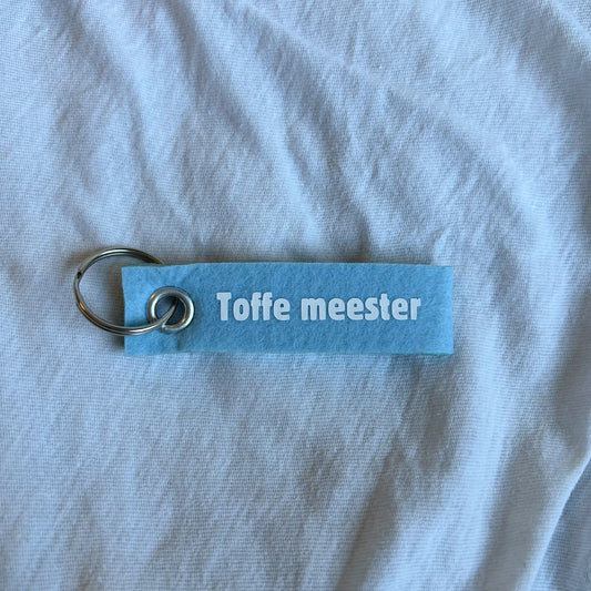 Sleutelhanger | Toffe meester