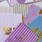 Wenskaarten | Set van 20 met goudfolie
