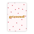 Wenskaart | Getrouwd goudfolie