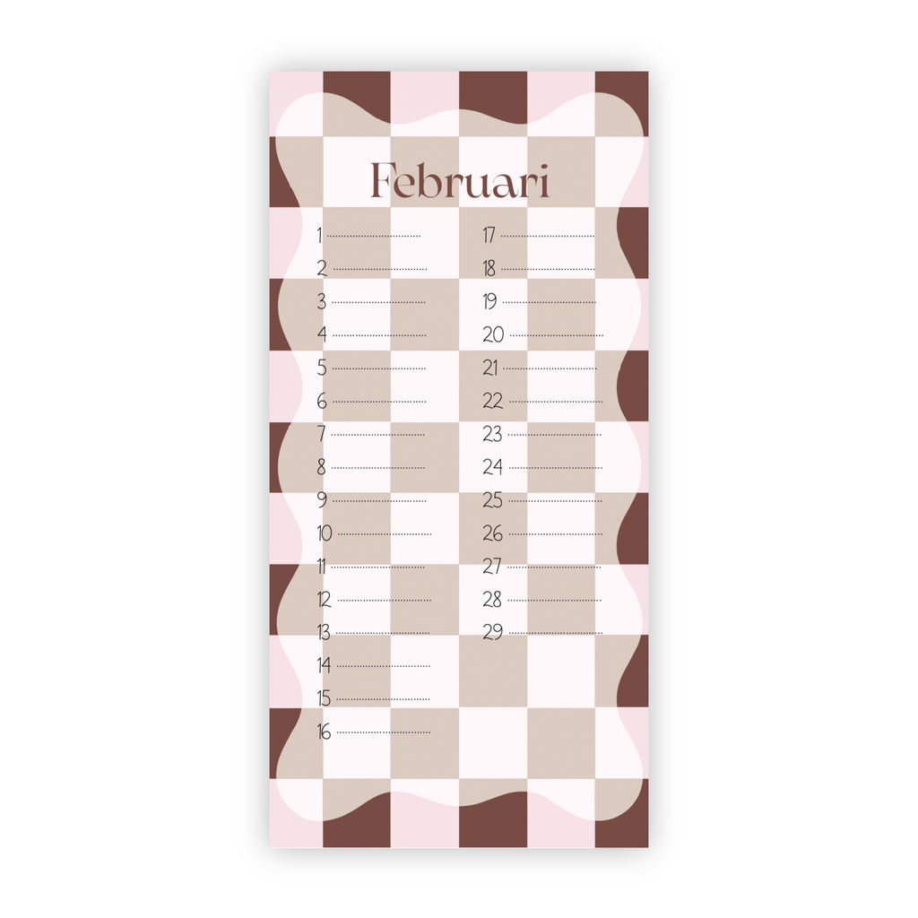 Verjaardagskalender | Taart, slingers en een lach