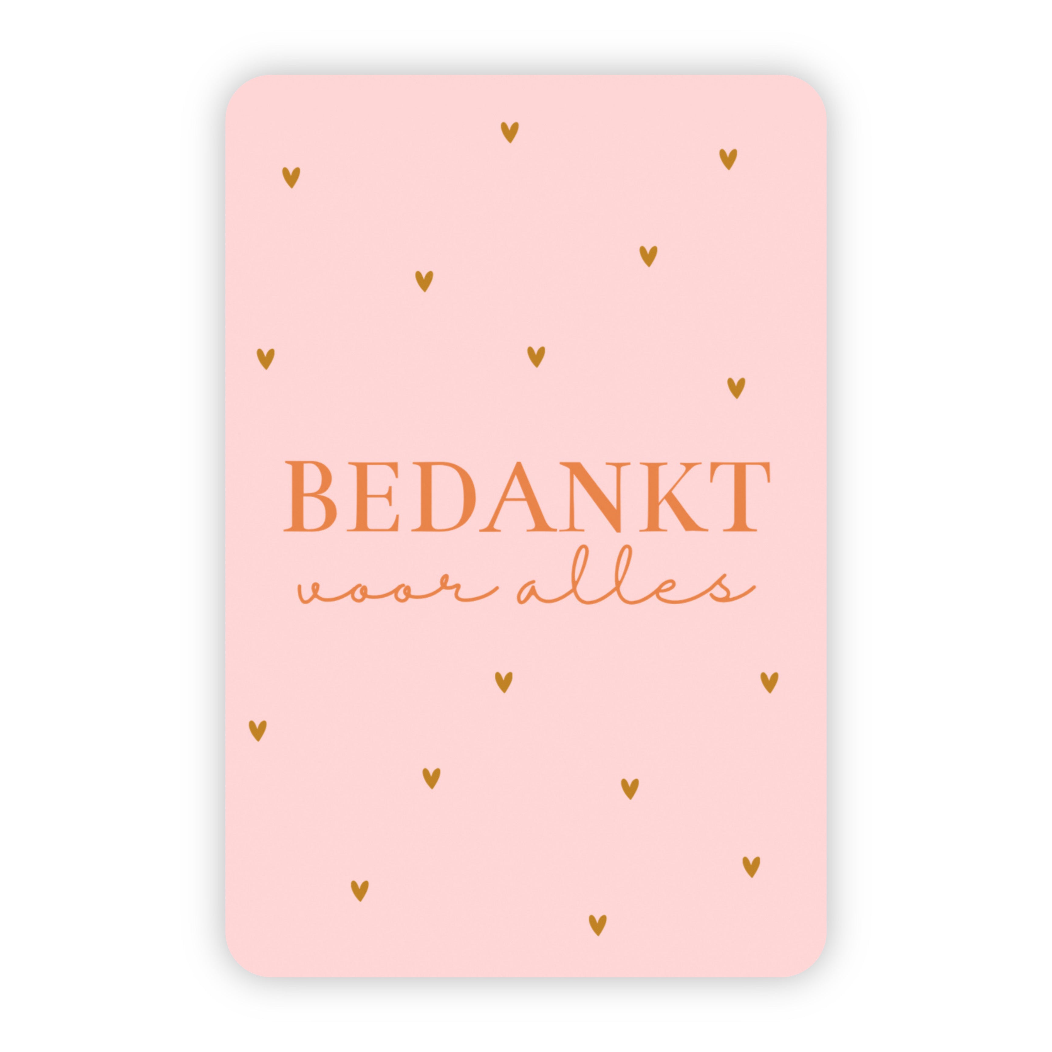 Wenskaarten | Set van 20 met goudfolie