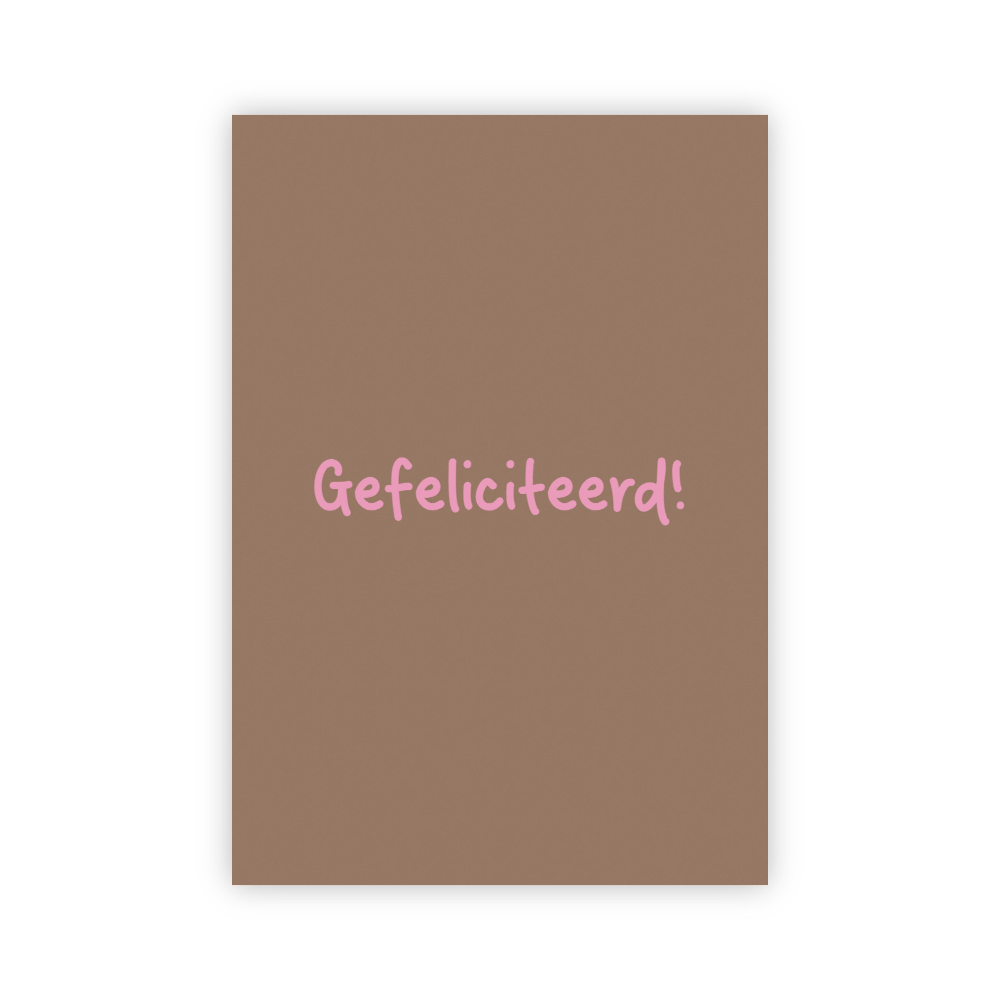 Wenskaart | Gefeliciteerd