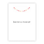 Wenskaart | Gefeliciteerd!