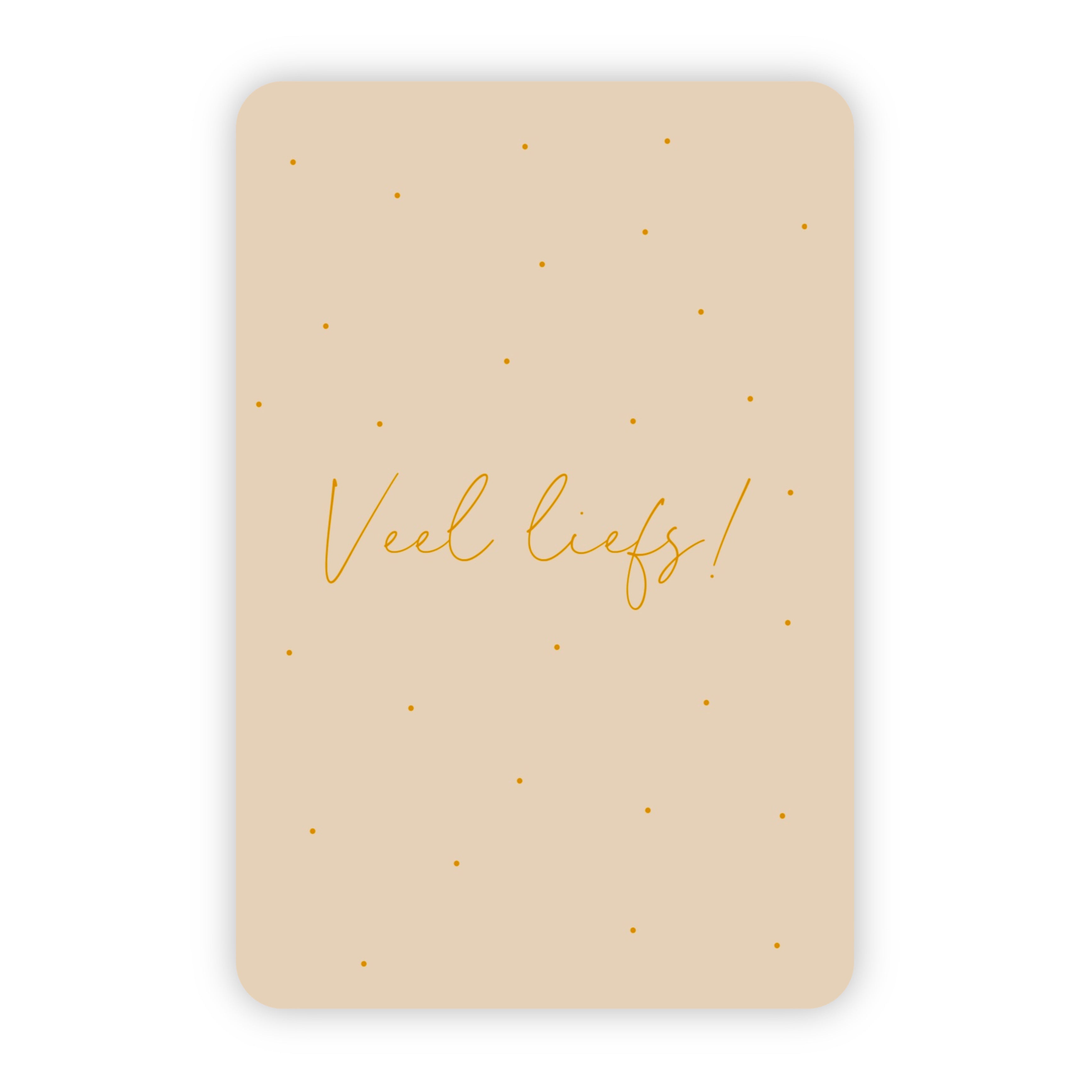 Wenskaarten | Set van 20 met goudfolie