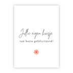 Wenskaart | Jullie eigen huisje