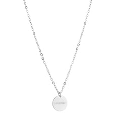 Ketting | Mama zilver
