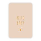 Wenskaarten | Set van 20 met goudfolie