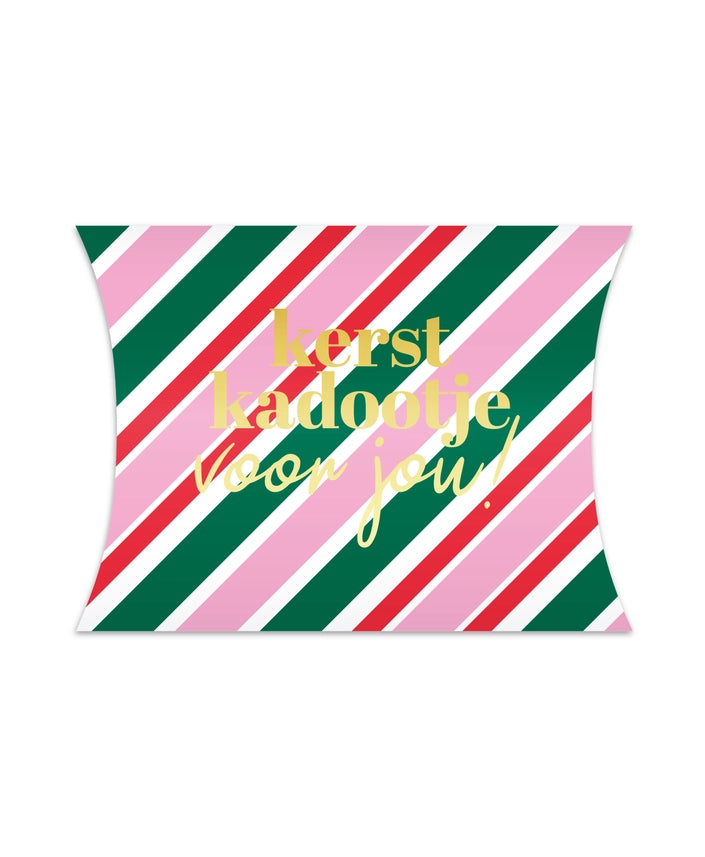 Gondeldoosje | Kerst kadootje goudfolie