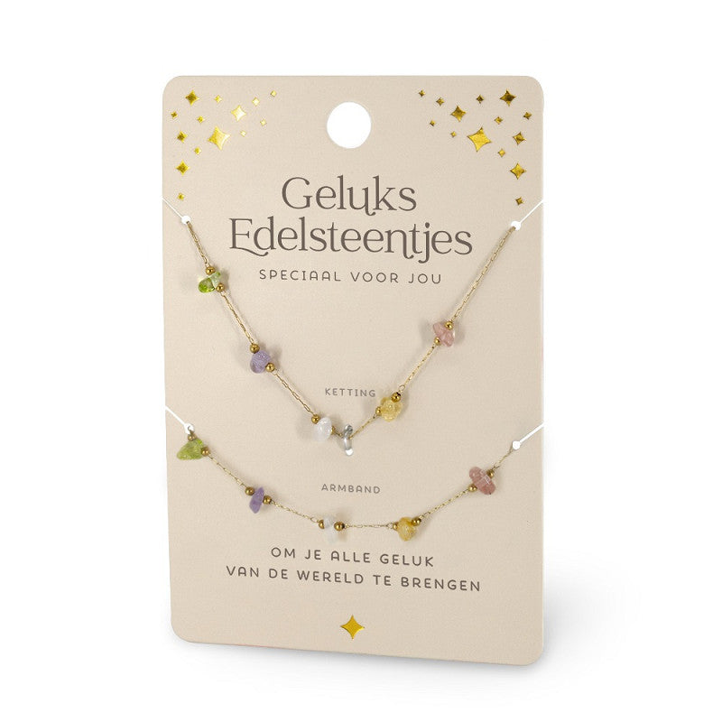 Armband & ketting | Geluksedelstenen