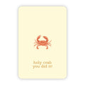 Wenskaart | Holy crab you did it