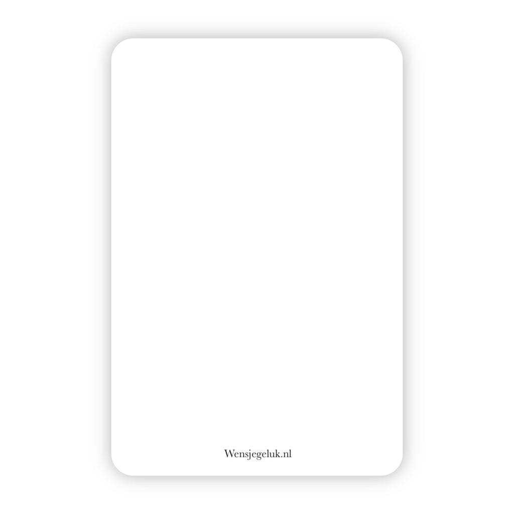 Wenskaarten | Set van 20 met goudfolie