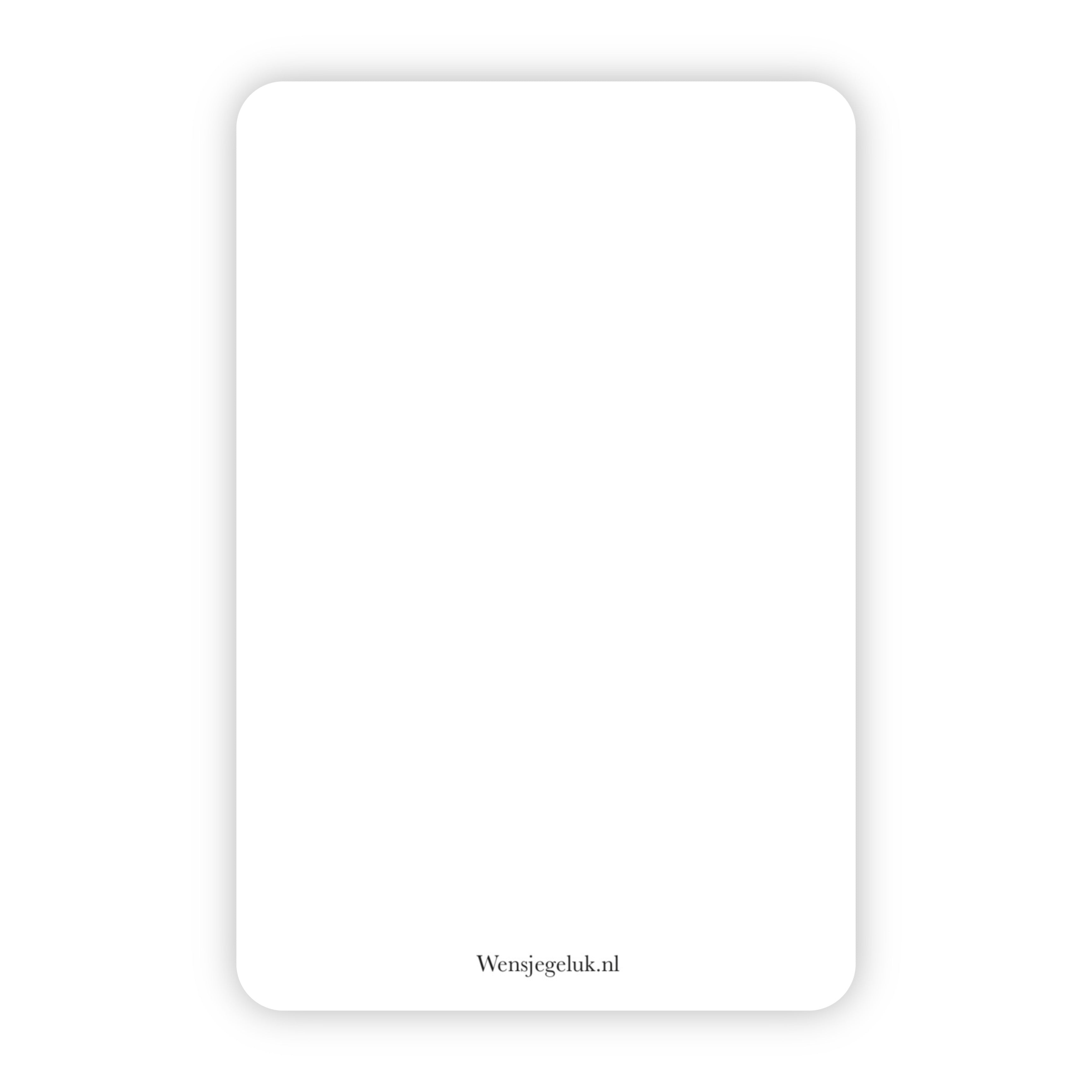 Wenskaarten | Set van 20 met goudfolie