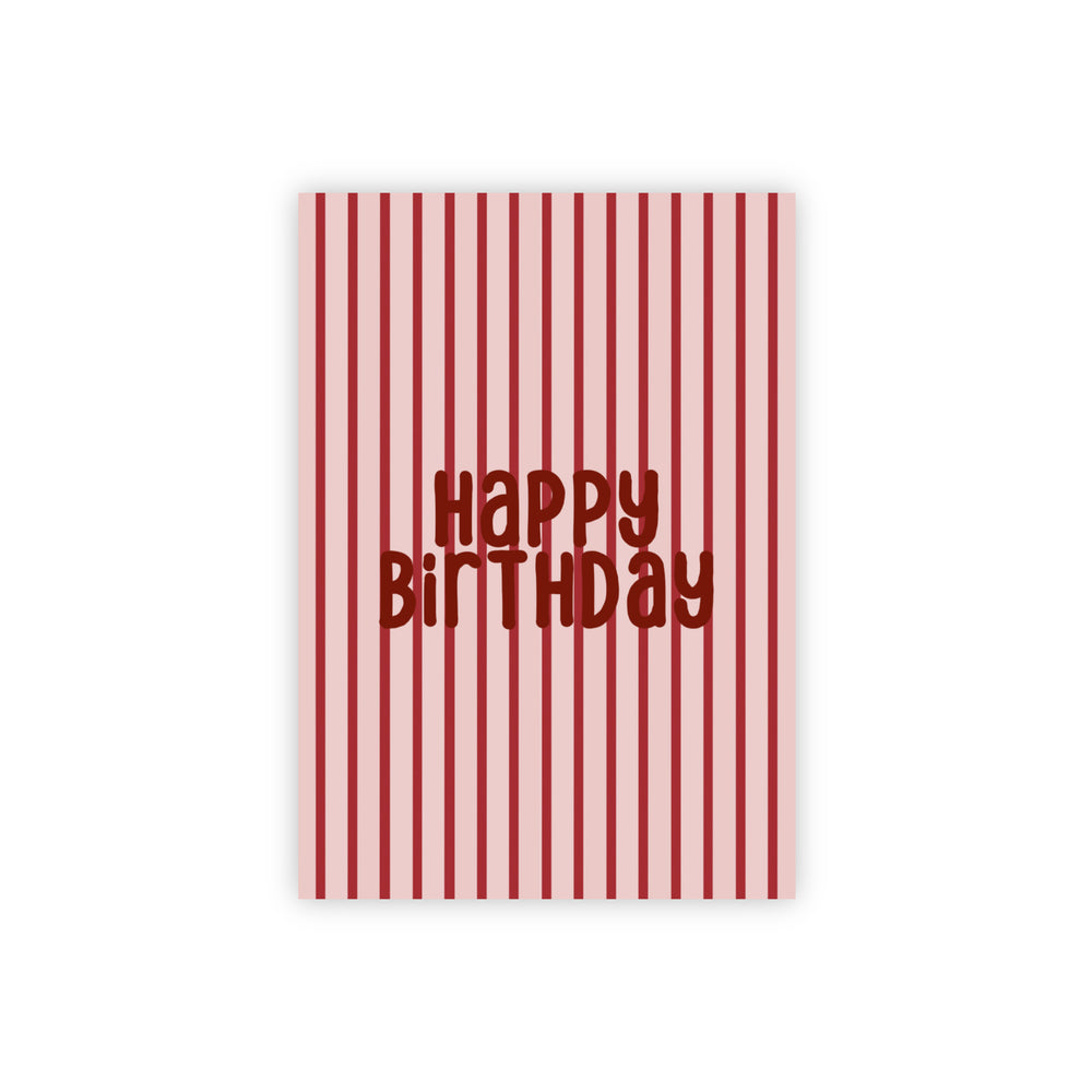 Minikaart | Happy birthday