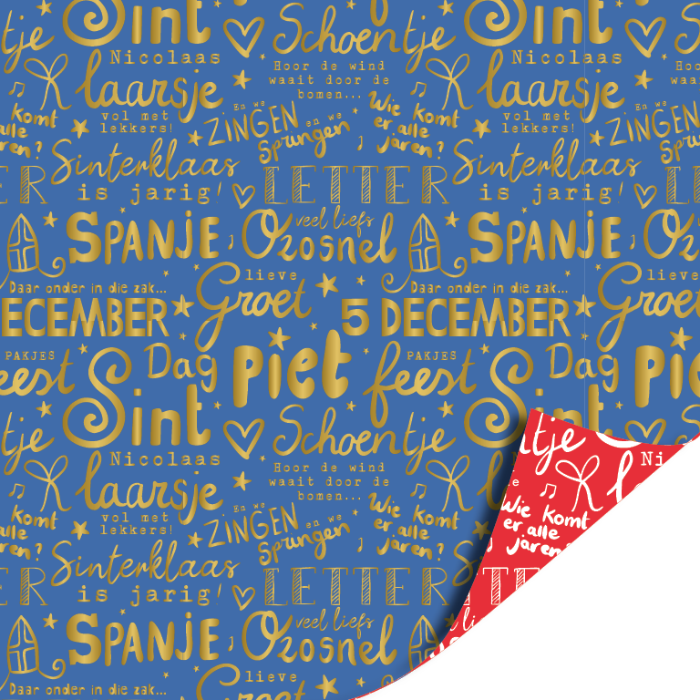 Cadeaupapier | Sint