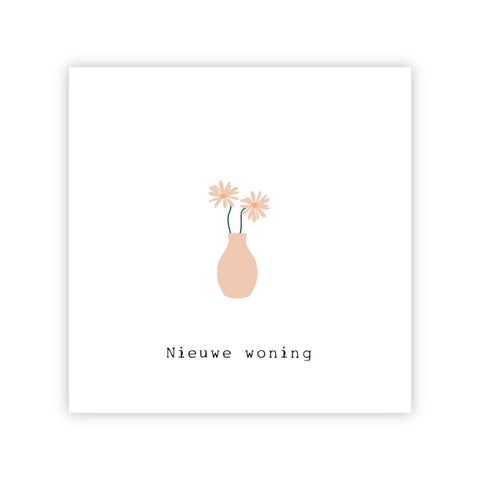 Wenskaart | Nieuwe woning