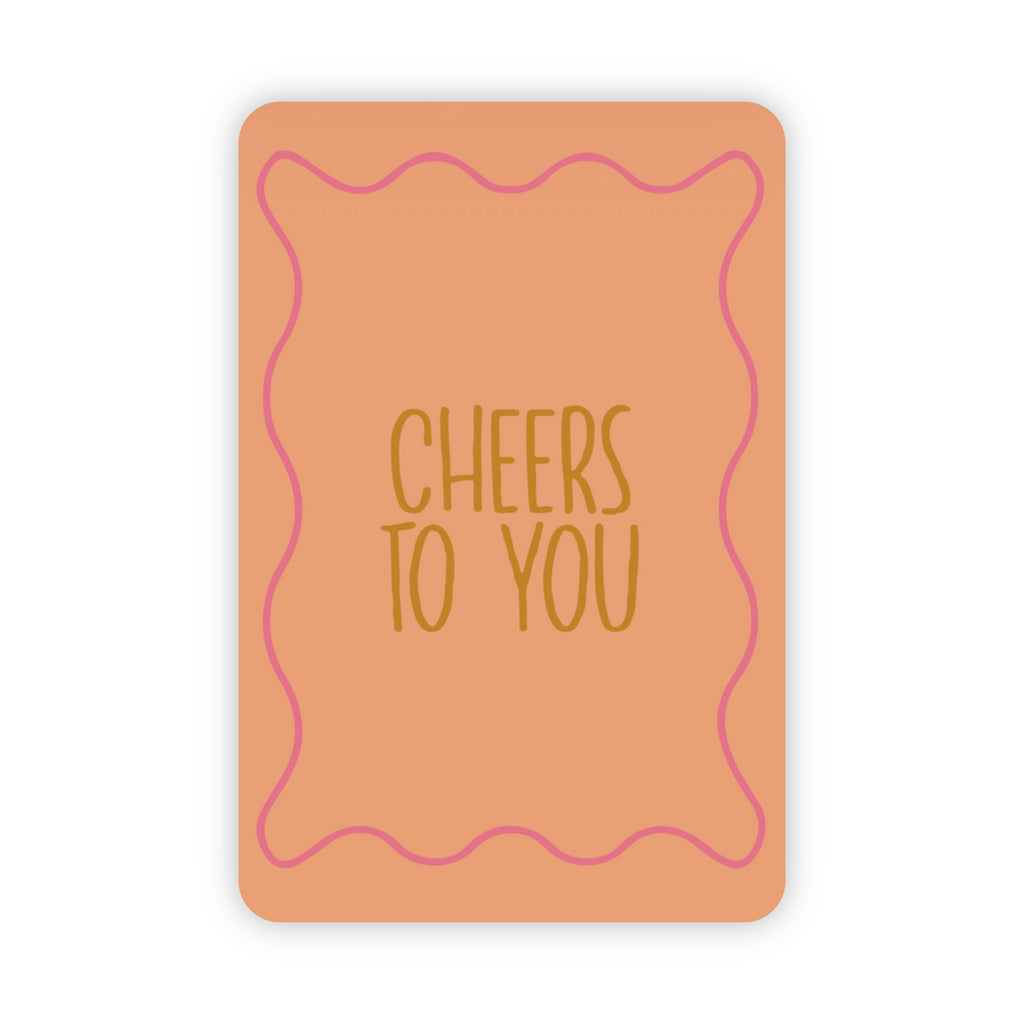 Wenskaarten | Set van 10 met goudfolie