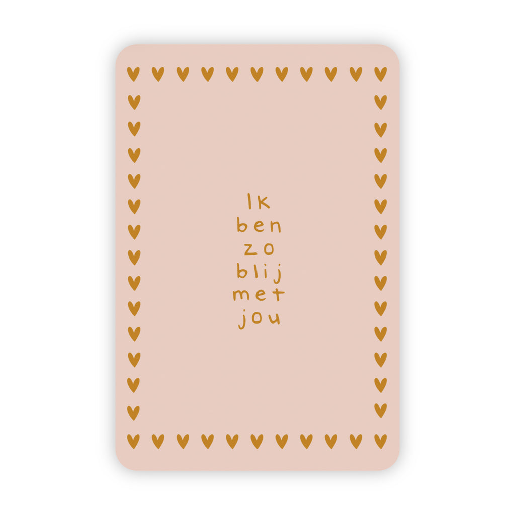 Wenskaarten | Set van 20 met goudfolie