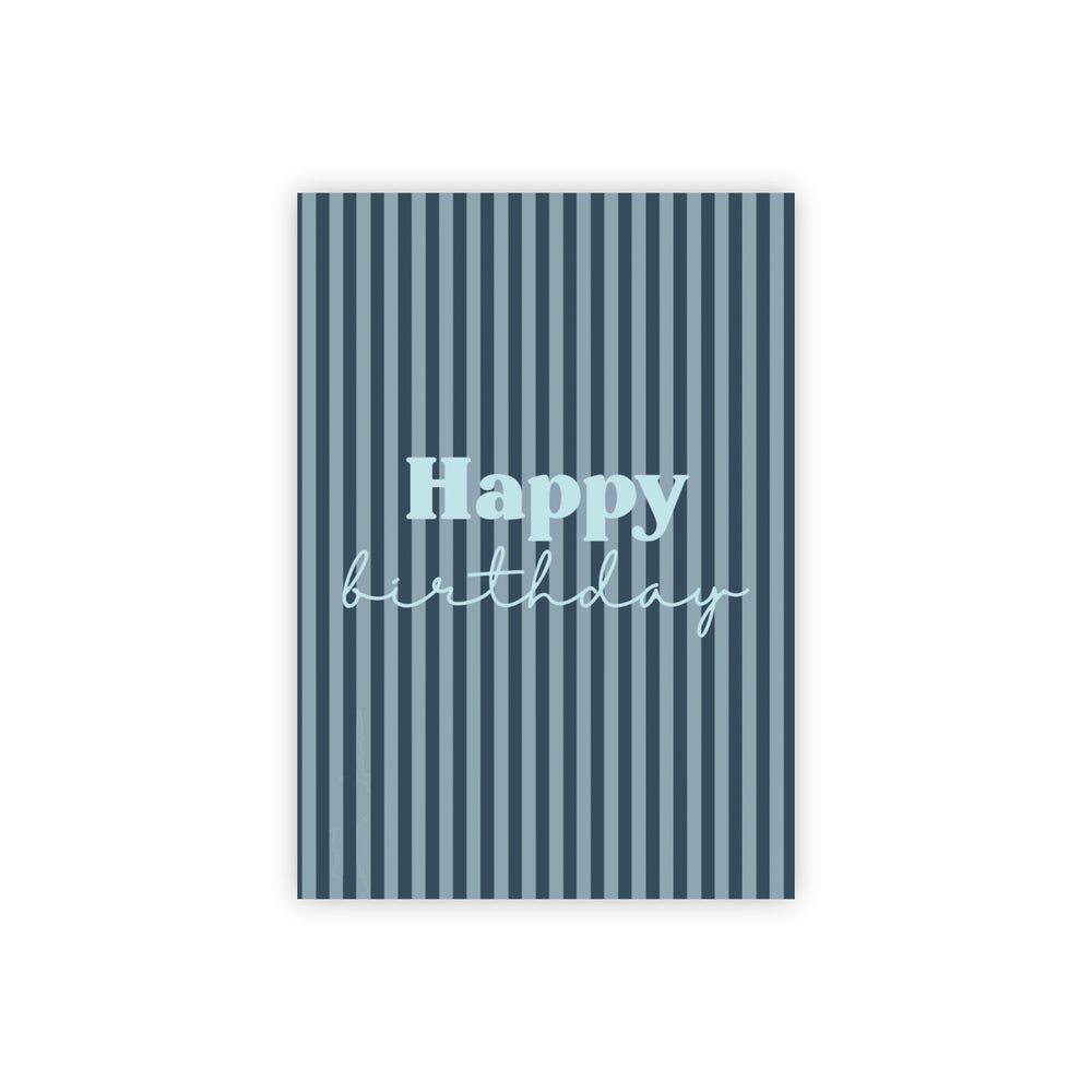 Minikaart | Happy birthday