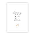 Wenskaart | Happy new home
