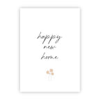 Wenskaart | Happy new home