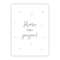 Wenskaart | Hoera een jongen!
