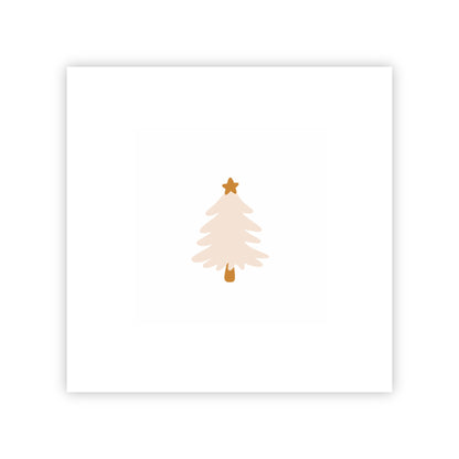 Dubbele kerstkaarten | Set van 10