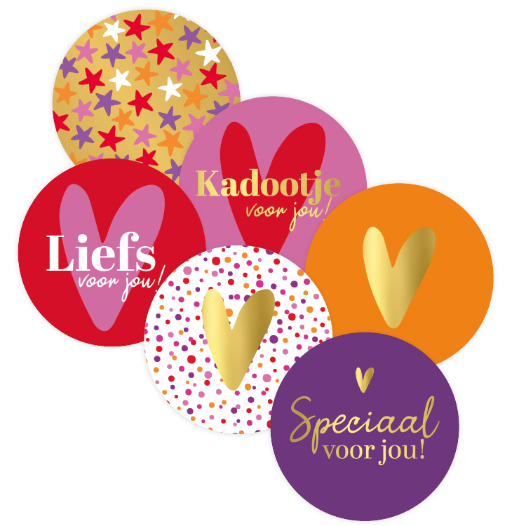 Cadeaustickers | Speciaal voor jou 10 stuks goudfolie