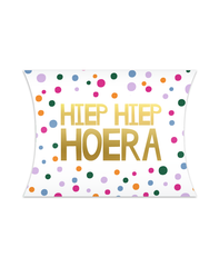 Gondeldoosje | Hiep hiep hoera goudfolie