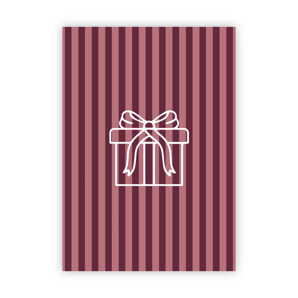 Dubbele wenskaart | Blanco cadeau
