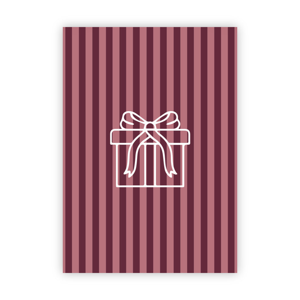 Dubbele wenskaart | Blanco cadeau