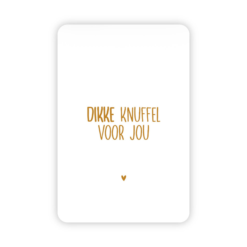 Wenskaarten | Set van 10 met goudfolie