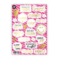 Stickervel | Voor jou goudfolie