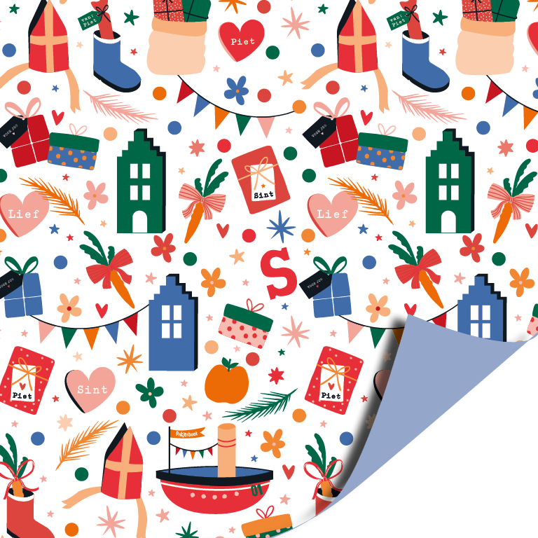 Cadeaupapier | Set van 5