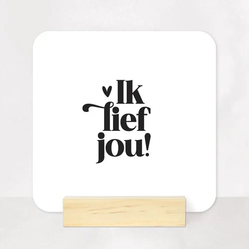 Forex tegeltje | Ik lief jou