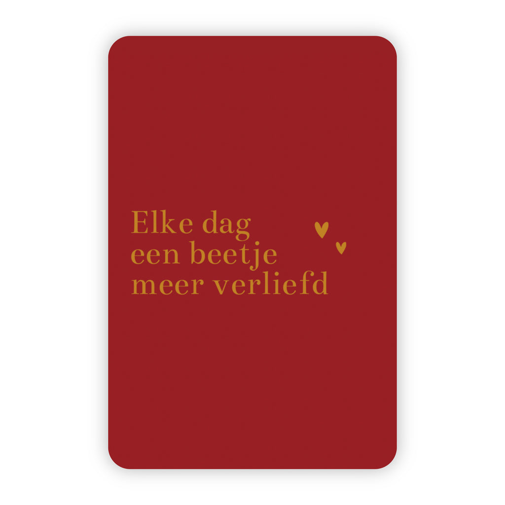 Wenskaarten | Set van 20 met goudfolie