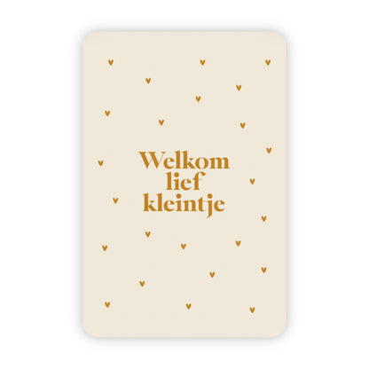 Wenskaarten | Set van 20 met goudfolie
