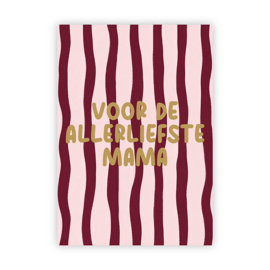 Wenskaart | Voor de allerliefste mama