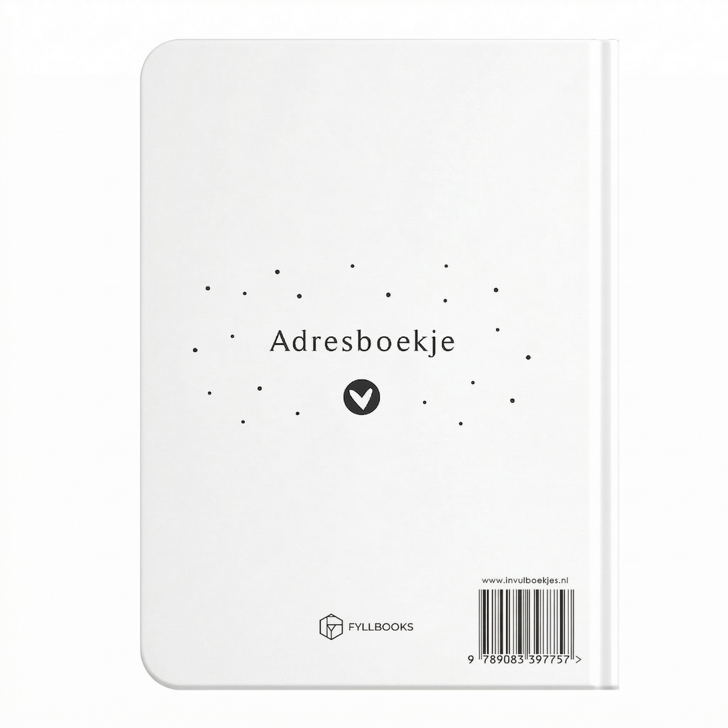 Invulboek | Mijn adresboekje