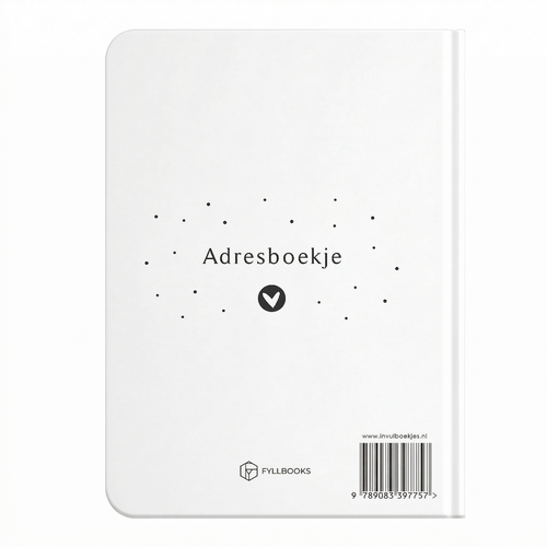 Invulboek | Mijn adresboekje